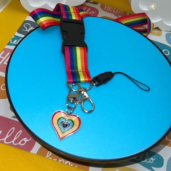 NWOT - Rainbow Lanyard! - Picture 5 of 5